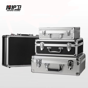 Scatola di trasporto in plastica personalizzabile Logo stampabile durevole in alluminio <span class=keywords><strong>Kennedy</strong></span> utensili da barbiere custodia disponibile di qualsiasi dimensione OEM ODM - Product Image 2