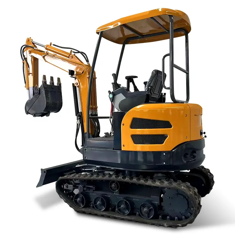 China made excavator 2.0ton cab model crawler type high quality hydraulic system compact line quality assurance