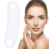 Bandeau de menton en silicone transparent, sangle double menton très élastique, bande invisible pour le lifting du menton pour le soin du visage en V OEM/ODM