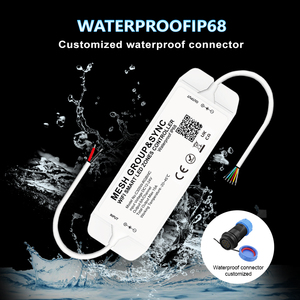 C305W IP68防水WIFI 4区网格RGBWC同步图雅智能遥控PWM项目游泳池装饰控制器 - Product Image 3