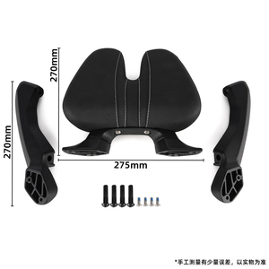 Para Honda <span class=keywords><strong>ADV</strong></span> <span class=keywords><strong>350</strong></span> Adv350 NSS350 2025: Soporte Trasero Negro para Motocicleta, Cojín de Esponja para Respaldo de Pasajero, Piezas de Repuesto - Product Image 6