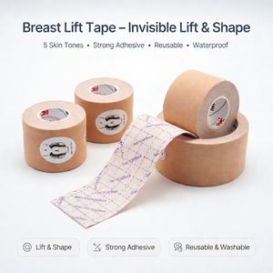 2 POUCES Tape de levage de poitrine jetable imperméable à l'eau Tape de levage de poitrine respirant Tape de levage anti-transpiration - Product Image 1