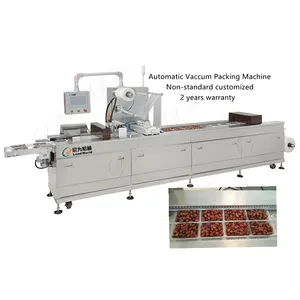 Leadworld Automatic Cashew Nuts Used Dates Thermo Forming Suger Dz800 Vaccum Free Yeast Packing Machine Sealer SC45 For Rice