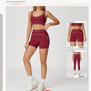 <span class=keywords><strong>Reggiseno</strong></span> sportivo da corsa elasticizzato da donna supporto alto Anti rimbalzo massimo compressione allenamento Fitness - Product Image 4