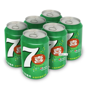 Refresco en Lata 7--UP al por Mayor, 330 ml/Refrescos Carbonatados - Product Image 1