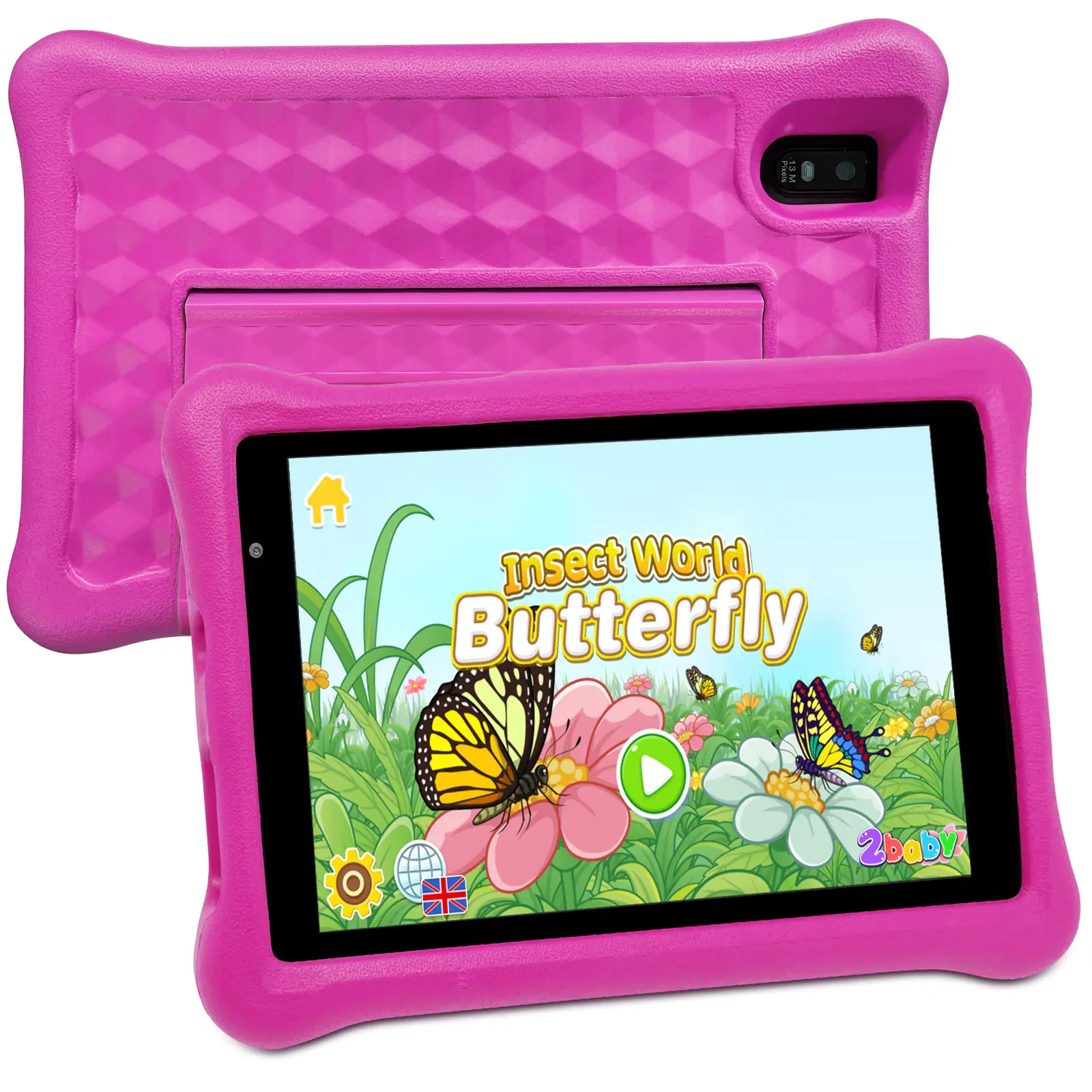 Amazon verkauft sich gut Kinder Tablet Private Model mit Lern software Gaming Education 8 Zoll Android Kids Tablet Pc