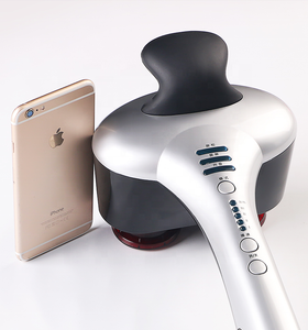 Masajeador corporal de percusión infrarroja de mano no recargable, vibrador de delfín, martillo de masaje de vibración de mano eléctrico - Product Image 2