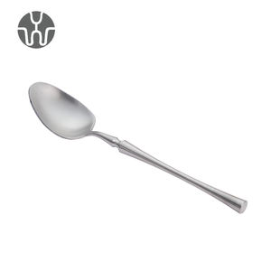 <span class=keywords><strong>Utensilios</strong></span> de restaurante, cubiertos Vintage, mango redondo, 18 10, cubiertos de acero inoxidable, juego de cubiertos de Hotel de 5 estrellas <span class=keywords><strong>para</strong></span> regalo de boda - Product Image 5