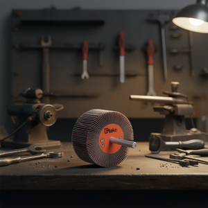 Ttake Abrasive Flap <b>Wheel</b> 30x10 Mm 6 Mm Shaft 180 Grit For <b>Grinding</b> - Product Image 3