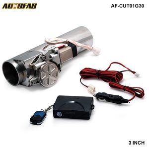 AUTOFAB Sistema de válvula de corte en E de tubo de bajada de escape eléctrico tipo <span class=keywords><strong>I</strong></span> Kit remoto AF-CUT01G - Product Image 4
