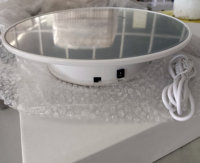 Support de présentation rotatif à 360 degrés en ABS de 25 cm, plateau tournant de 10 pouces, vente en ligne