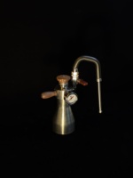 Machine à mousse de lait en acier inoxydable épaissi, chauffe-eau, mousseur à lait, crémeuse, machine à vapeur pour mousse de lait