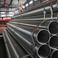 Tuyau en acier galvanisé soudé, résistant à la corrosion, haute résistance, pour système d'extinction d'incendie et système de sprinklers