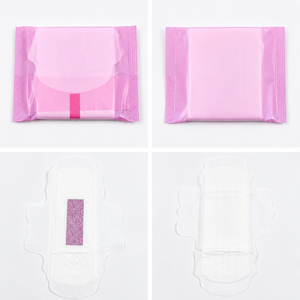 Serviettes hygiéniques à haute absorption à <span class=keywords><strong>prix</strong></span> d'usine, serviettes hygiéniques féminines avec puce anionique, serviettes hygiéniques OEM ODM pour femmes - Product Image 3