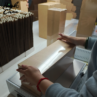 Cône en papier de chanvre de 1 gramme à marque privée, prêt à remplir, avec embout en verre de luxe