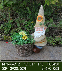 6.1แฮนด์เมด \" งานฝีมือเรซินตุ๊กตาตัวโนมขนาดเล็กสวนต้อนรับตกแต่งกลางแจ้งรูปแกะสลักตลกสำหรับตกแต่ง - Product Image 5