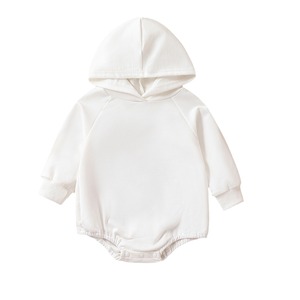 Tuta con Cappuccio per <span class=keywords><strong>Neonato</strong></span> <span class=keywords><strong>Maschio</strong></span>, Manica Lunga, Tinta Unita, <span class=keywords><strong>Abbigliamento</strong></span> Autunno/Inverno e Primavera - Product Image 5