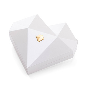 Boîte à Bague Diamantée à Motif Carré en Forme de Cœur, Vente Chaude, Boîte à Bijoux Automatique pour Demande en Mariage Surprise Tanabata - Product Image 6