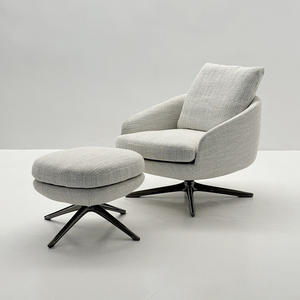 เก้าอี้โซฟาเดี่ยวทันสมัย สไตล์เน็ตไอดอล เก้าอี้นั่งเล่นพักผ่อนในห้องนั่งเล่นหรือห้องนอน เก้าอี้พักผ่อนแบบเรียบง่าย - Product Image 5