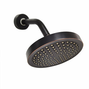 Ucuz plastik <span class=keywords><strong>Rainshower</strong></span> yağ ovuşturdu bronz Finish ile su tasarruflu duş başlığı apartman kullanımı için cilalı duş kolu ile Set - Product Image 2