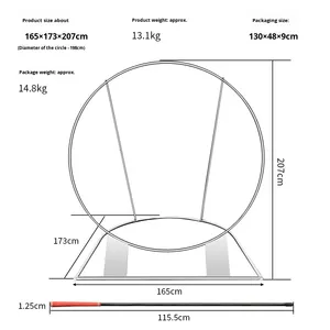 Dụng cụ tập luyện golf chỉnh tư thế có thể điều chỉnh, sản phẩm mới hỗ trợ luyện tập xuyên biên giới - Product Image 2