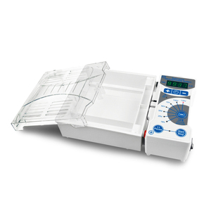 Système d'alimentation intégré pour électrophorèse horizontale sur gel portable – Séparation d'<span class=keywords><strong>ADN</strong></span>, ARN et acides nucléiques en laboratoire – Électrophorèse sur gel d'agarose - Product Image 1