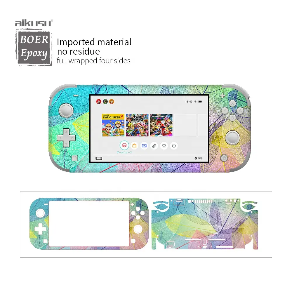Stiker Kulit Pelindung Grosir untuk Nintendo Switch Lite OEM ODM Pelindung Penutup Konsol Video Game Genggam