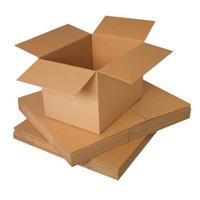 Cajas de Cartón Corrugado Reciclables para Envío con Impresión Desvanecida y Asa para Productos del Hogar