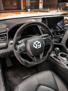 Volante de Fibra de Carbono Personalizado para Toyota Reiz RAV4 Camry Crown <span class=keywords><strong>GT86</strong></span> - Product Image 4