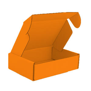 Venta al por mayor impresión ecológica corrugado ropa cosméticos Express embalaje correo Kraft Cartón plegable aviones Cajas de Regalo - Product Image 1