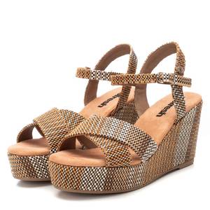 Sandalias de Plataforma con Tiras para Mujer, Color Taupe 171806, Zapatos de Verano - Product Image 4