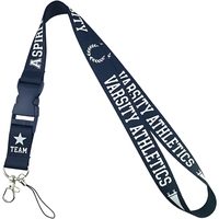 Lanière personnalisée par sublimation, fabrication OEM, vente en gros, sangle de cou en polyester, porte-badge, logo d'équipe sportive, fabricant direct en gros