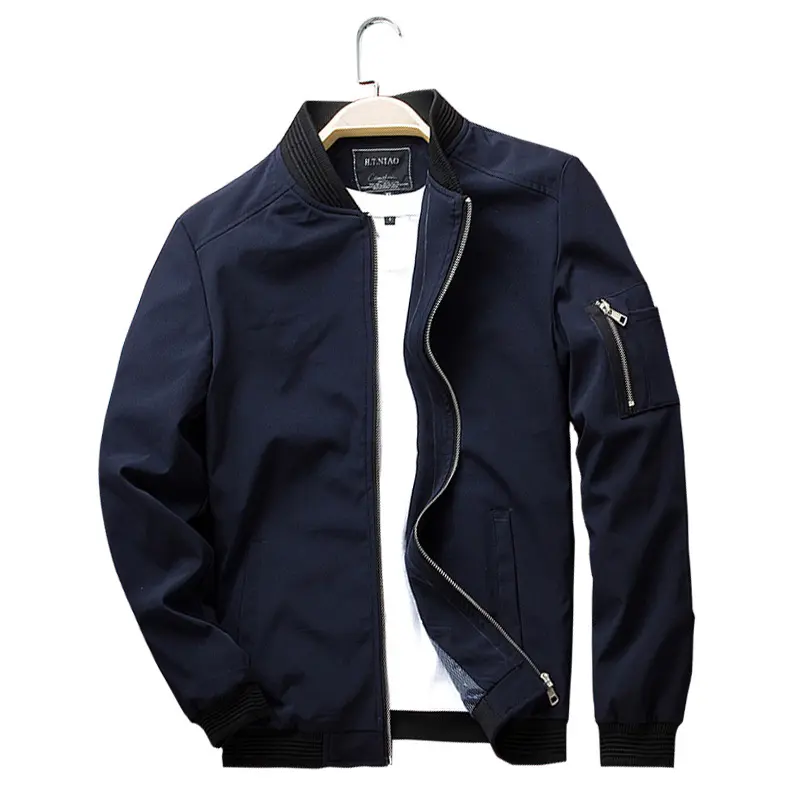 2023 new fashion Chaquetas de hombre biker Street custom style casual winter fashion parka coat for clothing men Bomber jacket