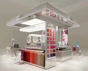 Chiosco cosmetico su misura decorazione di Design interno del centro commerciale chiosco espositore per trucco chiosco cosmetico - Product Image 2