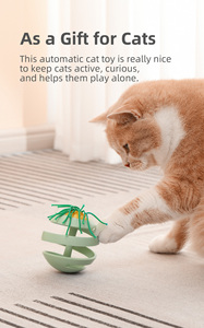 Juguete Eléctrico Interactivo para Gatos con Sonido de Pájaro, Diseño de Bola de Cuerda Trenzada, Divertido y Seguro, Venta Caliente Transfronteriza, Venta al por Mayor - Product Image 3