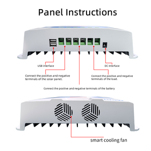Bộ điều khiển sạc năng lượng mặt trời MPPT với màn hình kỹ thuật số có thể điều chỉnh điện áp 30A-100A Đầu vào tự động để chiếu sáng trạm gia đình - Product Image 5