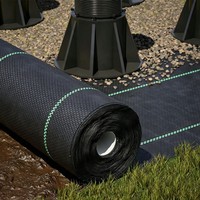 Tapis anti-mauvaises herbes tissé de qualité agricole, service de découpe et de perforation sur mesure, offrant plusieurs options pour les terres agricoles