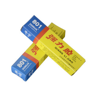 Pegamento de caucho de neopreno Zhongjia 801 Super Glue para reparación de electrodomésticos - Product Image 1