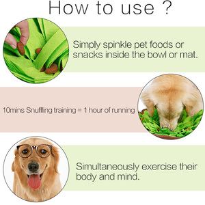 Doglemi New Styles Pet Enrichment Activity Pet <strong>Snuffle</strong> <strong>Mat</strong> Food Game Blanket Training Nose Work <strong>Snuffle</strong> <strong>Mat</strong> for Dogs - Product Image 2