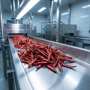 Peperoncino Aromatico a Due Punte (Er Jing Tiao) all'Ingrosso, Origine Zunyi, Produttore B2B per Miscelatori di Spezie e Produttori Alimentari - Product Image 1