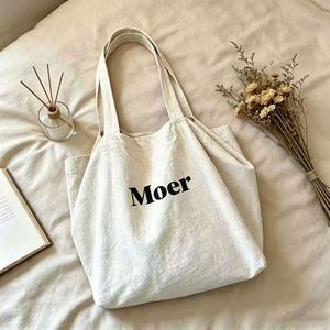 Hot Personalized Recycled Natural Color Cotton Canvas <b>Tote</b> <b>Shopping</b> <b>Bag</b> With Custom Logo Printed - Product Image 2