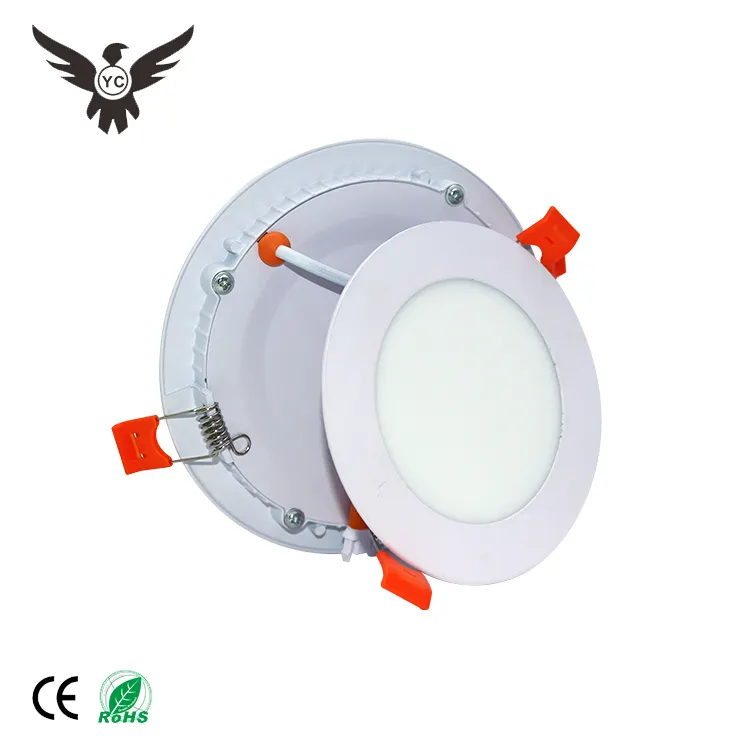Hot Sell 3W 6W 9W 12W 18W 24W Lamp Ceiling Downlight Waterproof Tri Colour Led Downlight Led Panel Light Modern 80 ABS Hotel YC