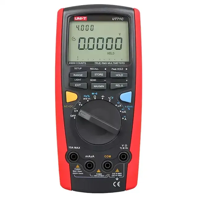 UNI-T UT71C AC DC 1000V 10A Smart Digital Multimeter Resistance and Capacitance True RMS USB Interface Smart Tester