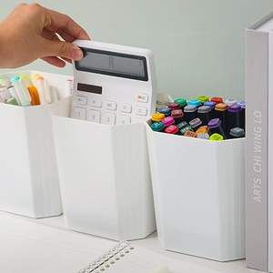 Contenedores de almacenamiento de plástico con 6 insertos desmontables Caja de almacenamiento transparente con tapas Contenedores de almacenamiento apilables multiusos para organizar - Product Image 3