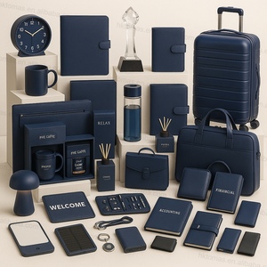 Coffret cadeau de gestion de patrimoine haut de gamme, thermomètres numériques, ensembles de carnets, sous-verres en silicone, pochettes en cuir, articles de soins clients - Product Image 5