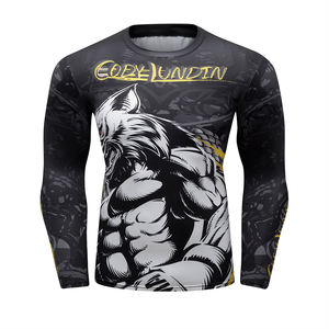 T-<span class=keywords><strong>shirt</strong></span> pour homme <span class=keywords><strong>Spiderman</strong></span> à manches longues en compression imprimé en 3D avec logo et motif de costume de conception - Product Image 6