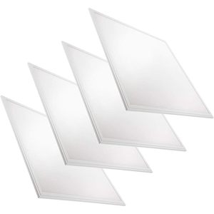 Paquete de 4, luz de troffer de panel plano LED de 2x2 pies, 36W 4000K 4.695 Lm, lista UL DLC - Product Image 5
