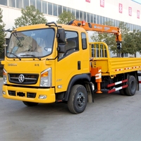 4x2 léger Camion-a monté la capacité de l'excavatrice 6Ton pour l'usage agricole et d'aménagement paysager