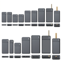 Batterie externe mince à charge rapide Type-C, grande capacité, avec logo personnalisé, pour cadeaux promotionnels en gros