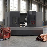 Tour CNC à lit incliné haute stabilité TCK550 Fanuc avec système de refroidissement à capot fermé